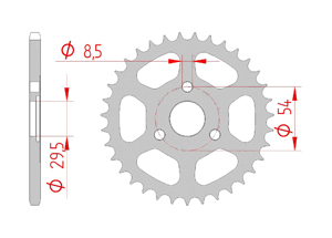 KIT STEEL HONDA Z 50 MONKEY