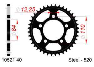 KIT STEEL HONDA CMX 500 2017-2018 Reinforced plus Xs-ring