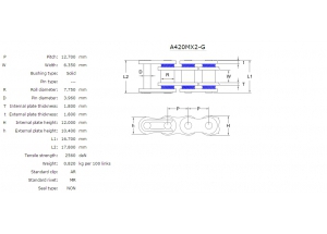 KIT ALU HONDA CR 80 R P.R 87-95