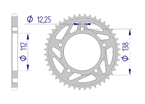 KIT ALU HONDA CBR 600 F4 1999-2000