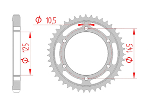 KIT STEEL YAMAHA FZR 500 1989-1990 Reinforced Xs-ring