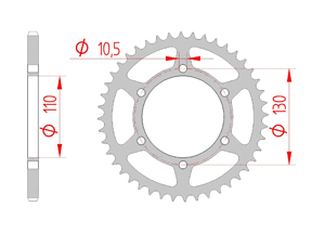 KIT STEEL KAWASAKI VERSYS-X 300 2017 Standard Xs-ring