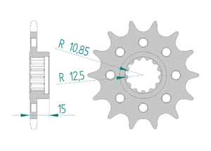 KIT ALU KAWASAKI ZX-6R/636 #520 RACING 98-04