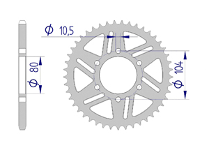 KIT ALU RACE KAWASAKI ZX6-R 2019 Extra Reinforced Xs-ring