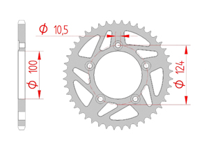 KIT STEEL DUCATI 803 DESERT SLED 2017-2018 Hyper Reinforced Xs-ring