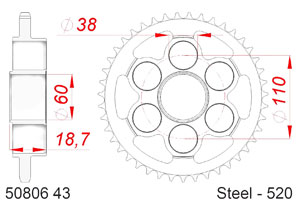 KIT STEEL DUCATI 939 SS SUPERSPORT 2017-2018 Hyper Reinforced Xs-ring