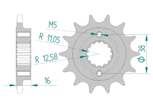 KIT ALU DUCATI 800 MONSTER S IE 2003-2004