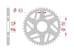 KIT STEEL HVA 401 SVARTPILEN 2018-2019 Super Reinforced Xs-ring