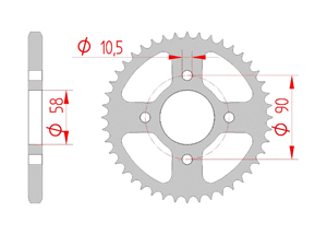 KIT STEEL BULLIT 125 SPIRIT 2017-2018 Reinforced Xs-ring