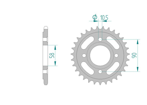 KIT STEEL HONDA CB 250 ESPAGNE