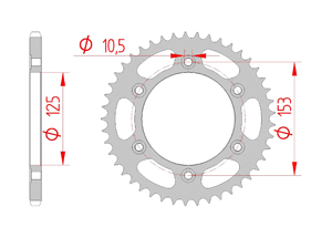 KIT STEEL HONDA CRF 250 L 2012-2014 Reinforced Xs-ring