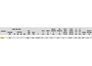 KIT ALU TM 80 SW CROSS/END 2001-2003