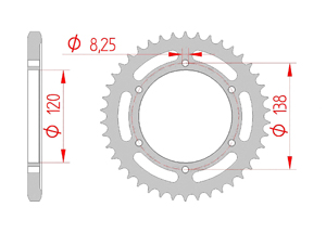 KIT STEEL HONDA VFR 400 R 1990-1993 Reinforced Xs-ring