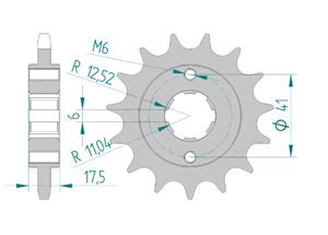 KIT STEEL HONDA XBR 500 1985-1986 Reinforced Xs-ring