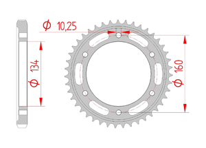 KIT STEEL HONDA CBR 900/929/954 RR 2000-2003 Reinforced Xs-ring