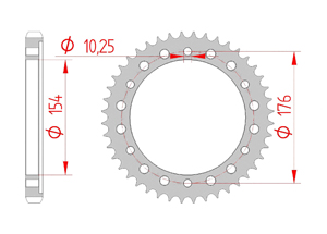 KIT STEEL HONDA CB 1000 R 2008-2014 Super Reinforced Xs-ring