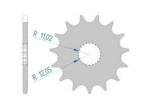 KIT STEEL HM CRE 125 RR 2T 2011-2013 Reinforced