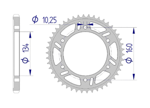 KIT ALU HONDA CBR 600 F 2001-2004 Super Reinforced Xs-ring