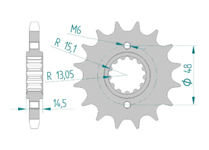 KIT ALU HONDA CB 900 F/F2 1981-1984 Reinforced Xs-ring