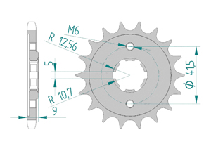 KIT STEEL YAMAHA XT 350 1985-1998