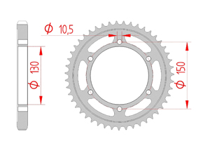 KIT STEEL YAMAHA FZS 600 FAZER 1998-2003 Reinforced Xs-ring