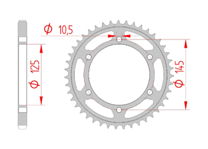 KIT STEEL YAMAHA TDM 850 1991-1995 Reinforced Xs-ring