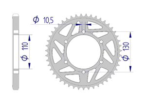 KIT ALU YAMAHA YZF 600 R6 2006-2014