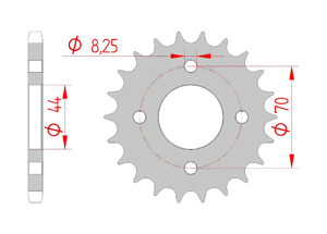 KIT STEEL SUZUKI LT 80 1989-2001 Reinforced Xs-ring