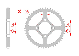 KIT STEEL SUZUKI RV 125 VANVAN 2007-2014 Reinforced Xs-ring