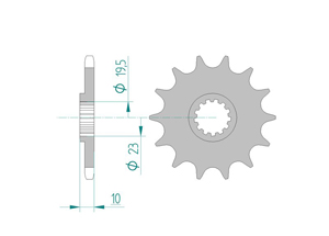 KIT STEEL SUZUKI DR 350 SE-T 1996-1999