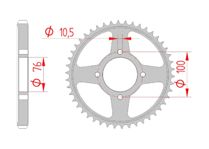 KIT STEEL SUZUKI RG 500 GAMMA 1986-1989 Reinforced Xs-ring