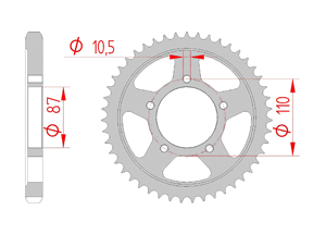 KIT STEEL SUZUKI GSX 600 F 1989-1991 Reinforced Xs-ring