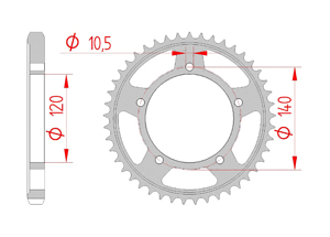 KIT STEEL SUZUKI SV 1000 N 2003-2007 Hyper Reinforced Xs-ring