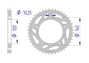 KIT ALU SUZUKI GSXR 600 2001-2003 Super Reinforced Xs-ring