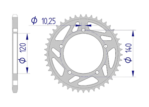 KIT ALU SUZUKI GSX-R 600 #520 RACING 01-03