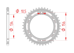 KIT STEEL KAWASAKI KR1 250 1989 Standard Xs-ring