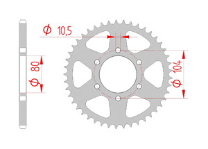 KIT STEEL KAWASAKI GPZX 400 1984-1987