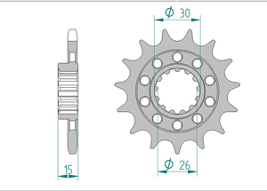 KIT STEEL BMW S 1000 RR HP4 2013