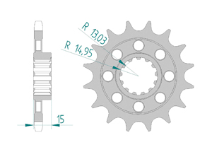 KIT STEEL BMW S 1000 RR 15-18 FORGED WHEELS