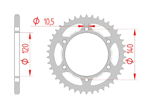 KIT STEEL KAWASAKI EN 500 C1-C5 1996-2006