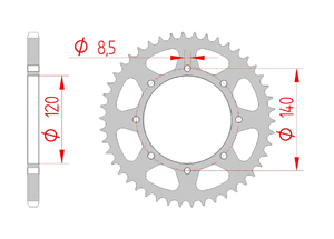 KIT STEEL KAWASAKI KLE 500 A1-5 1991-1995