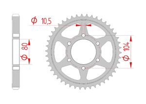 KIT STEEL KAWASAKI ZXR 750 H2 1990 Reinforced Xs-ring