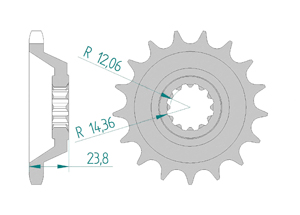 KIT STEEL KAWASAKI ZZR 1100 C1-3 1990-1992