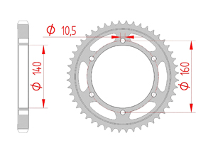 KIT STEEL KAWASAKI GPZ 1100 E1-E4 1995-1997