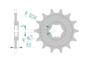 KIT ALU KAWASAKI KX 250 1985