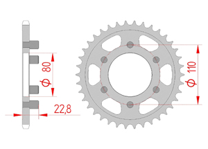 KIT STEEL APRILIA 125 AF-1 REPLICA 1988