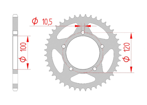 KIT STEEL APRILIA 125 RS 2006-2011 Reinforced Xs-ring