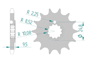 KIT STEEL BETA 50 RR SM 99-00 Standard