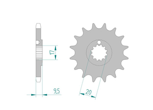 KIT STEEL BETA 50 RR SM 2001