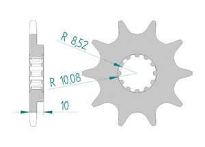 KIT ALU BETA 240 ZERO/SYNTESI 90-91 Reinforced